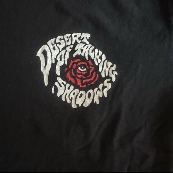 Men’s Graphic T-Shirt l Black, Short Sleeve l Desert of Talking Shadows l M EUC - Picture 4 of 11